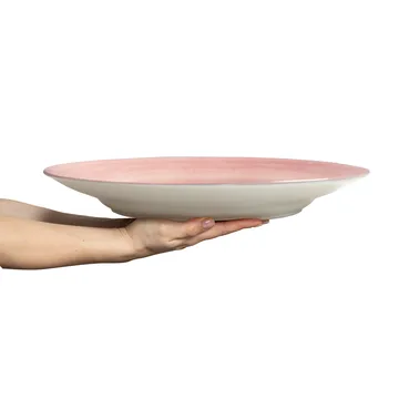 Basic serving platter Ø41 cm - Light pink - Mateus