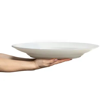 Basic serving platter Ø41 cm - White - Mateus