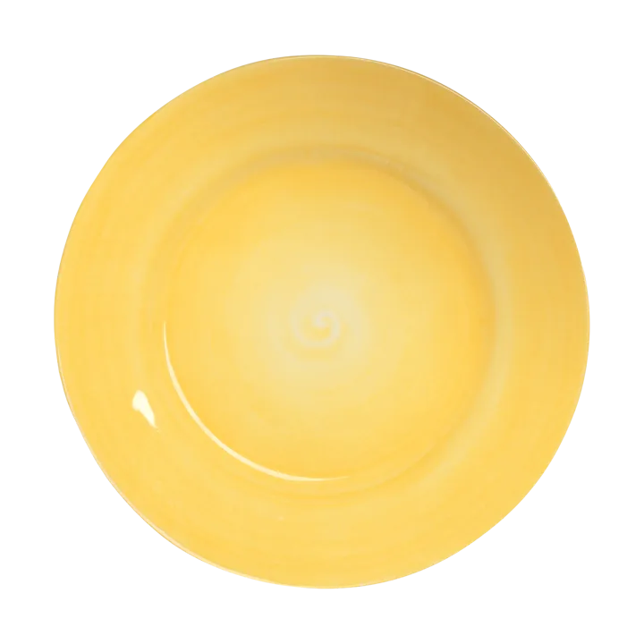 Basic serving platter Ø41 cm - Yellow - Mateus
