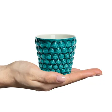 Bubbles espresso cup 10 cl - Ocean - Mateus