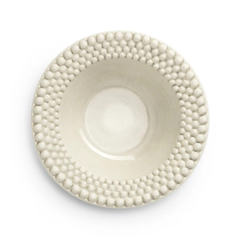 Bubbles soup plate 25 cm, Sand Mateus