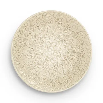 Lace plate 20 cm - Sand - Mateus