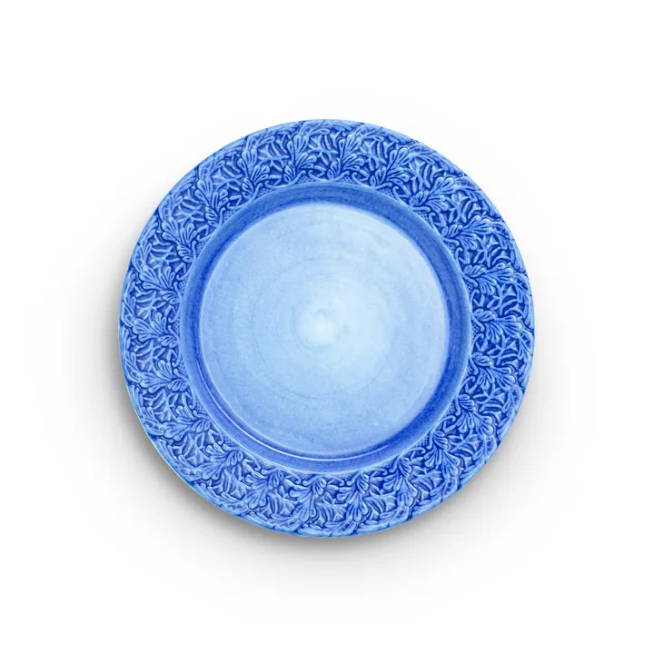 Lace plate 25 cm - Light blue - Mateus