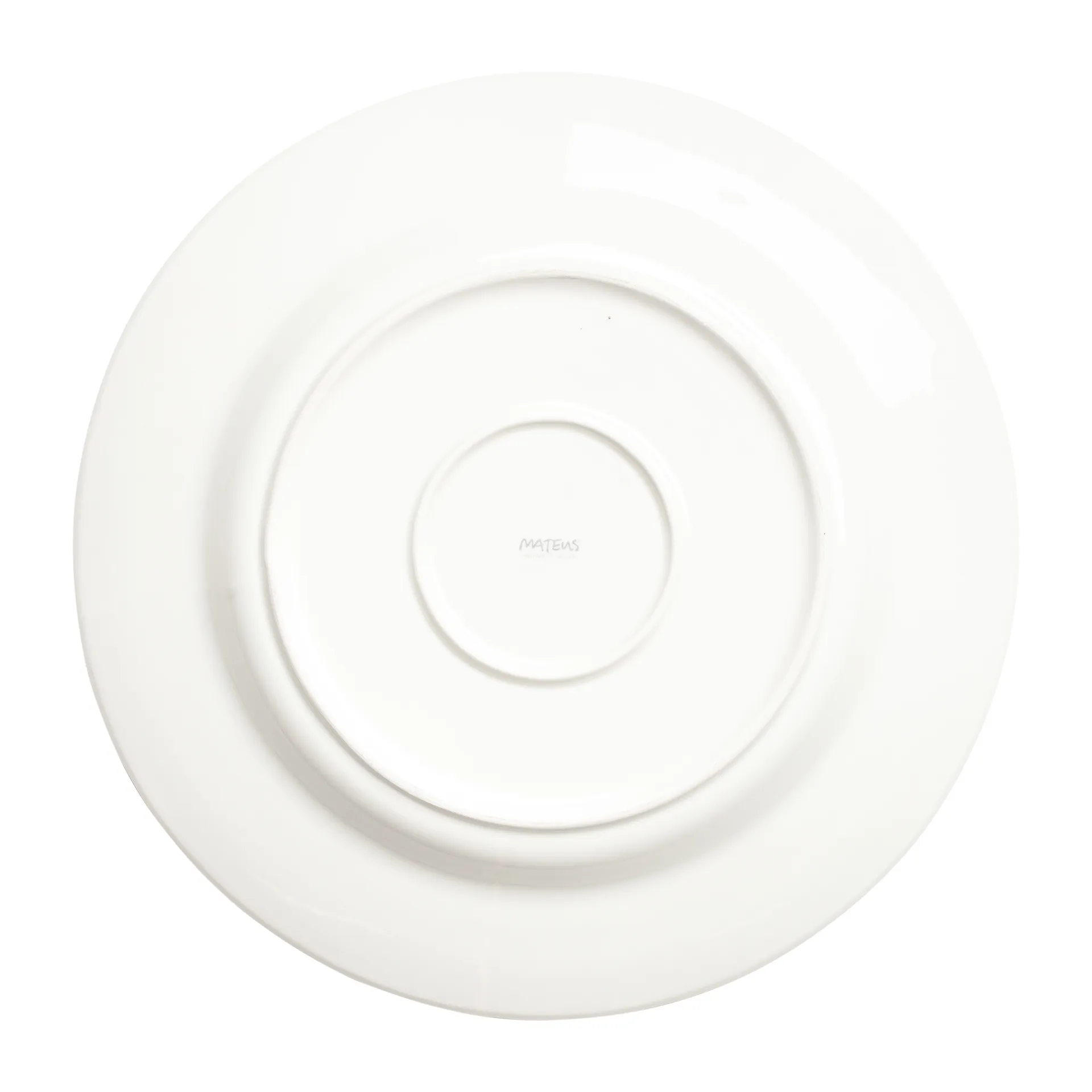 Lace plate 32 cm, Grey Mateus