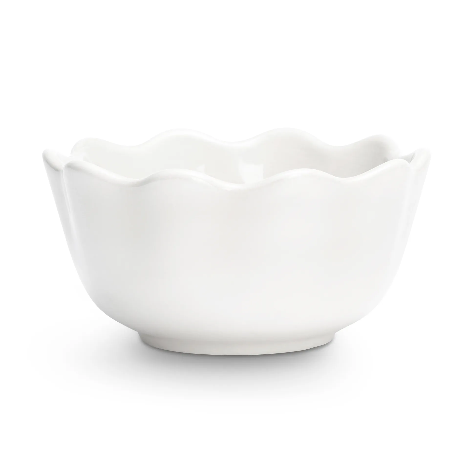 Oyster bowl Ø13 cm, white Mateus