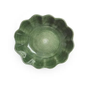 Oyster bowl 16x18 cm - Forest green - Mateus