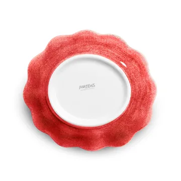 Oyster bowl 16x18 cm - Red - Mateus