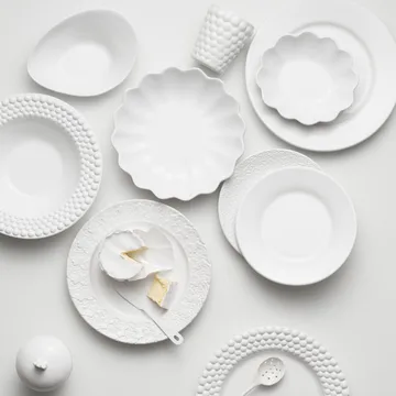 Oyster bowl 16x18 cm - white - Mateus