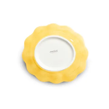 Oyster bowl 16x18 cm - Yellow - Mateus