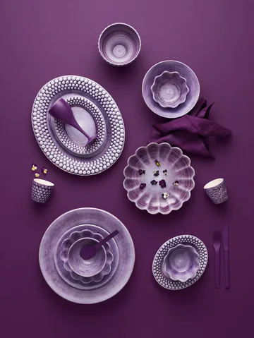 Oyster bowl Ø24 cm - Violet - Mateus