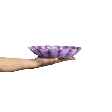 Oyster bowl Ø24 cm - Violet - Mateus