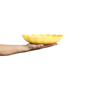 Oyster bowl Ø24 cm - Yellow - Mateus