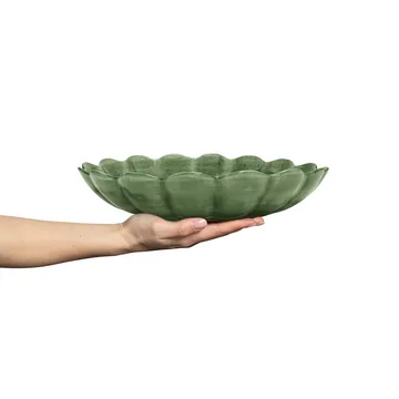 Oyster bowl Ø31 cm - Forest green - Mateus