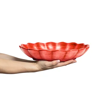 Oyster bowl Ø31 cm - Red - Mateus
