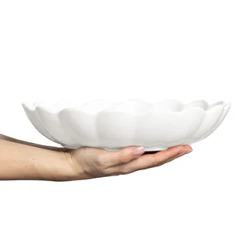 Oyster bowl Ø31 cm - white - Mateus
