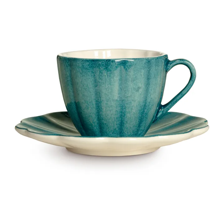 Oyster cup with saucer 25 cl - Ocean - Mateus