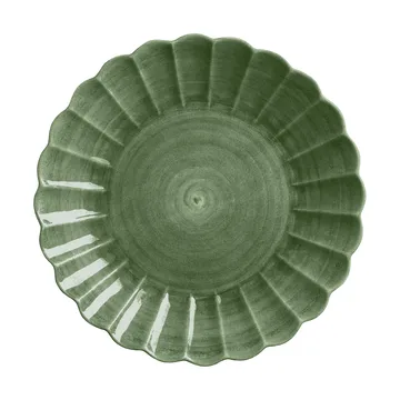 Oyster fat round 42 cm - Forest green - Mateus