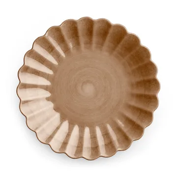 Oyster plate 20 cm - cinnamon - Mateus