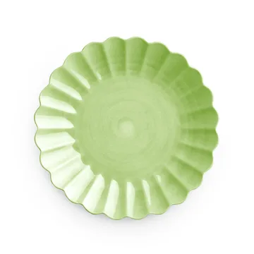 Oyster plate 28 cm - Green - Mateus
