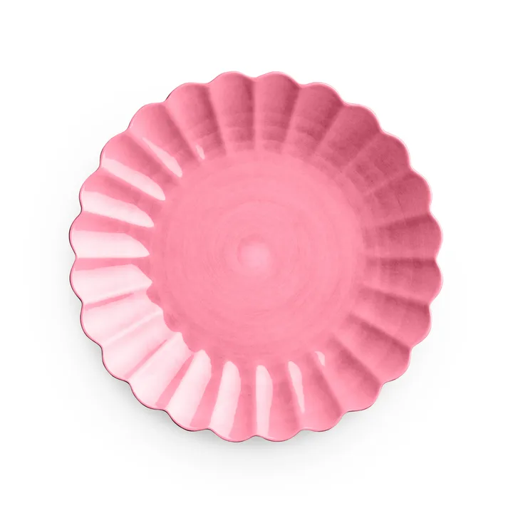 Oyster plate 28 cm - Pink - Mateus
