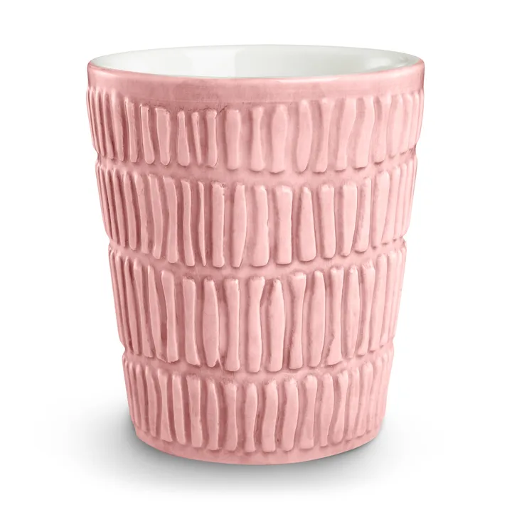 Stripes mug 30 cl - light pink - Mateus