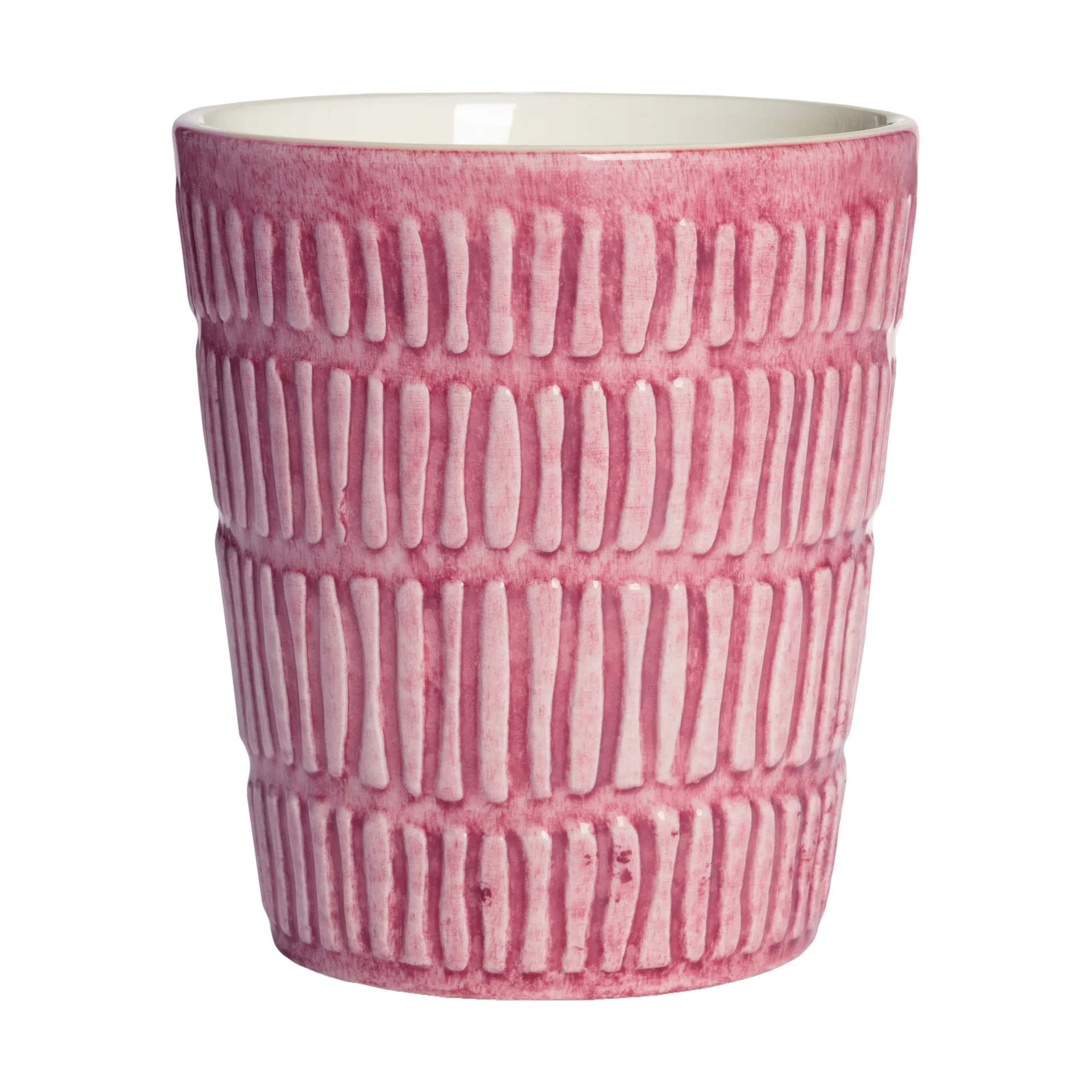 Stripes mug 30 cl, Pink Mateus
