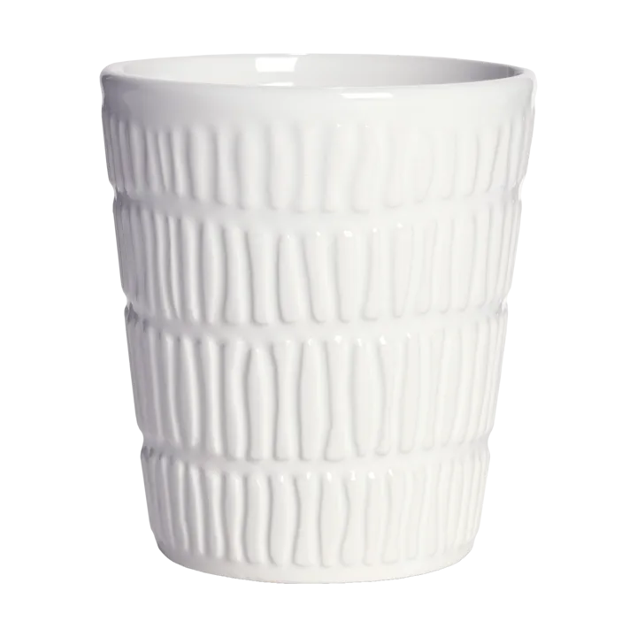 Stripes mug 30 cl - White - Mateus