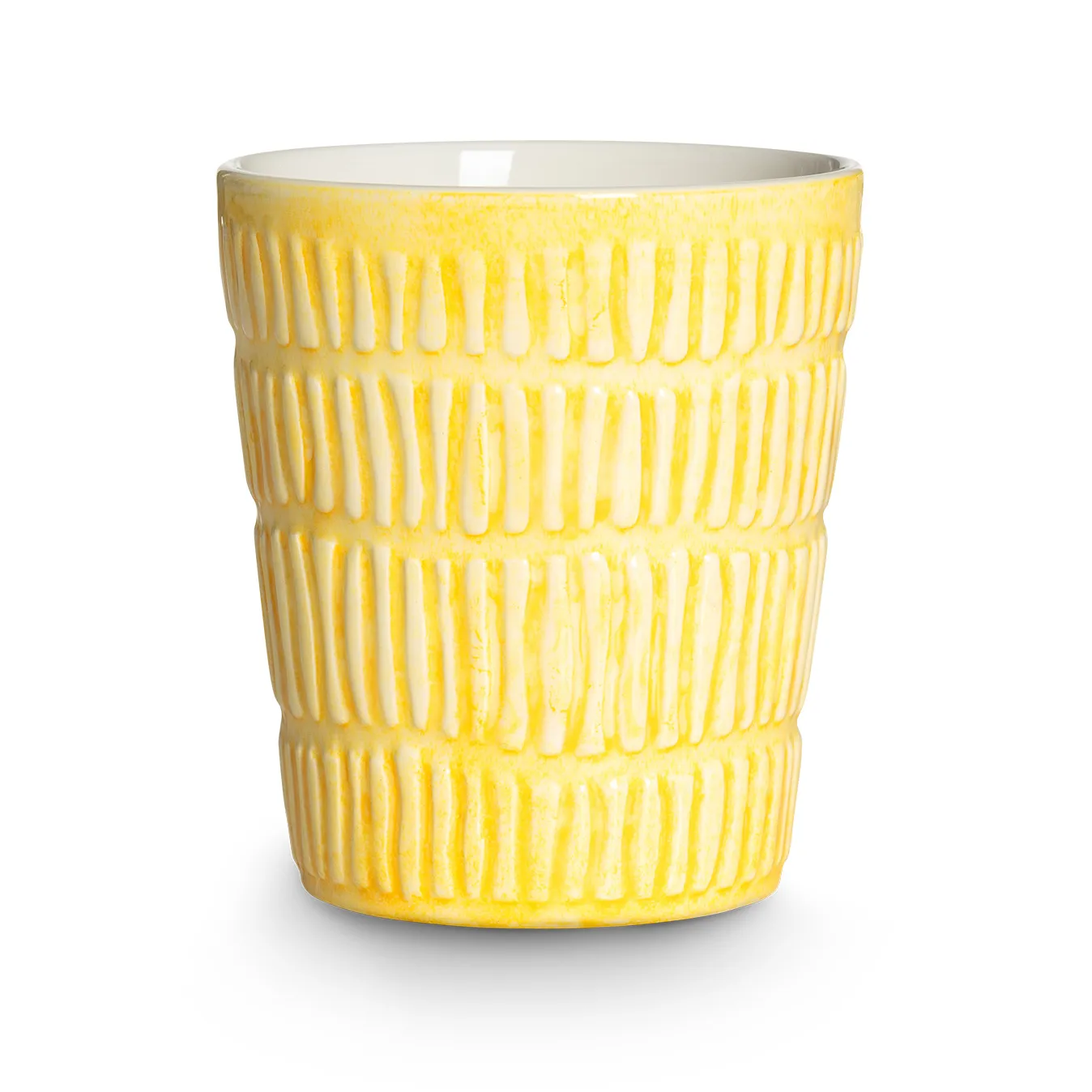 Stripes mug 30 cl, Yellow Mateus