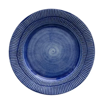 Stripes plate Ø28 cm - Blue - Mateus