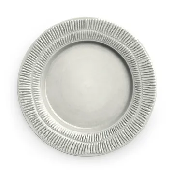 Stripes plate Ø28 cm - grey - Mateus