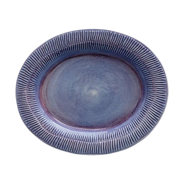 Stripes platter 30x35 cm - Viol - Mateus