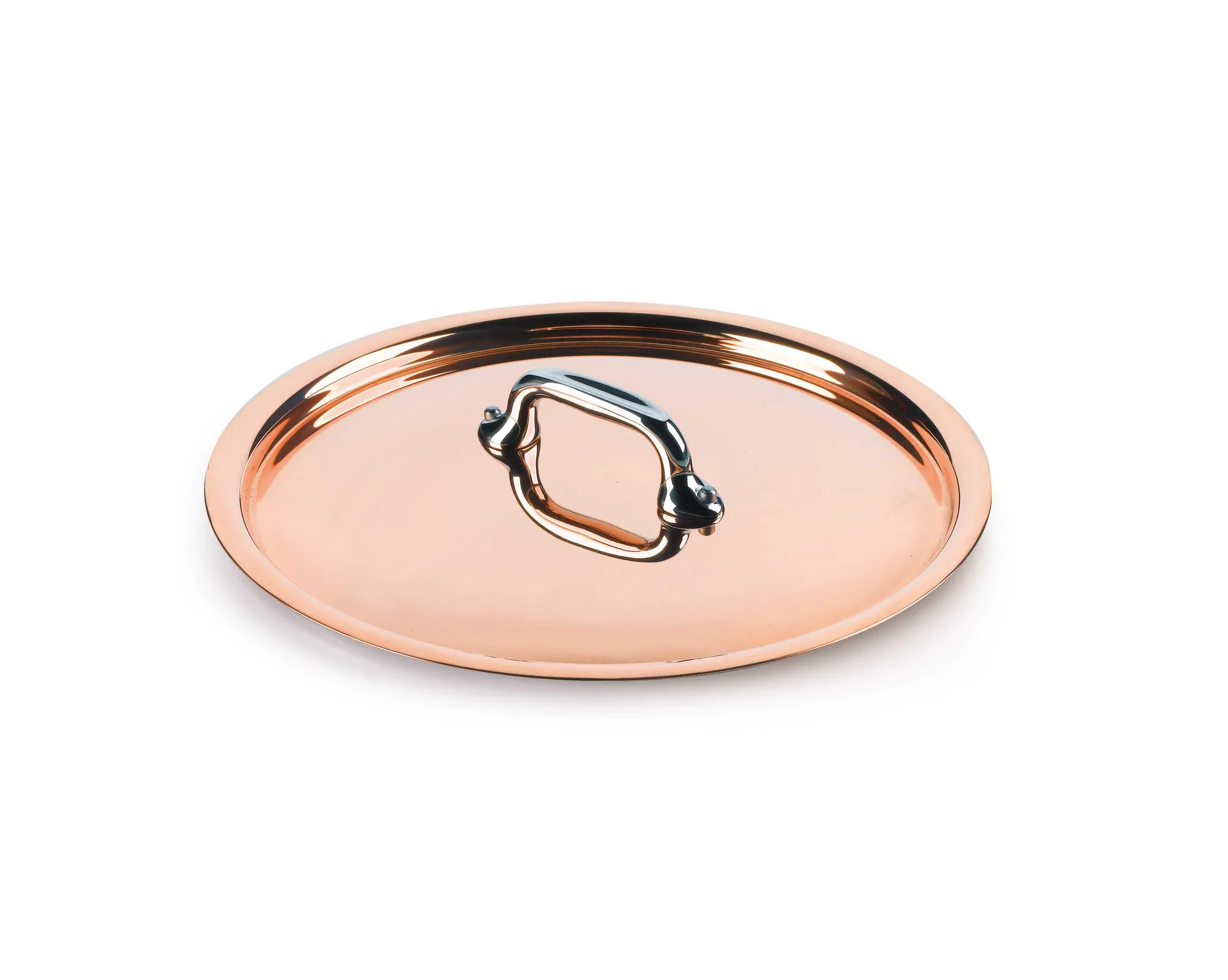 Lid M'150S 18 cm, Copper-steel Mauviel