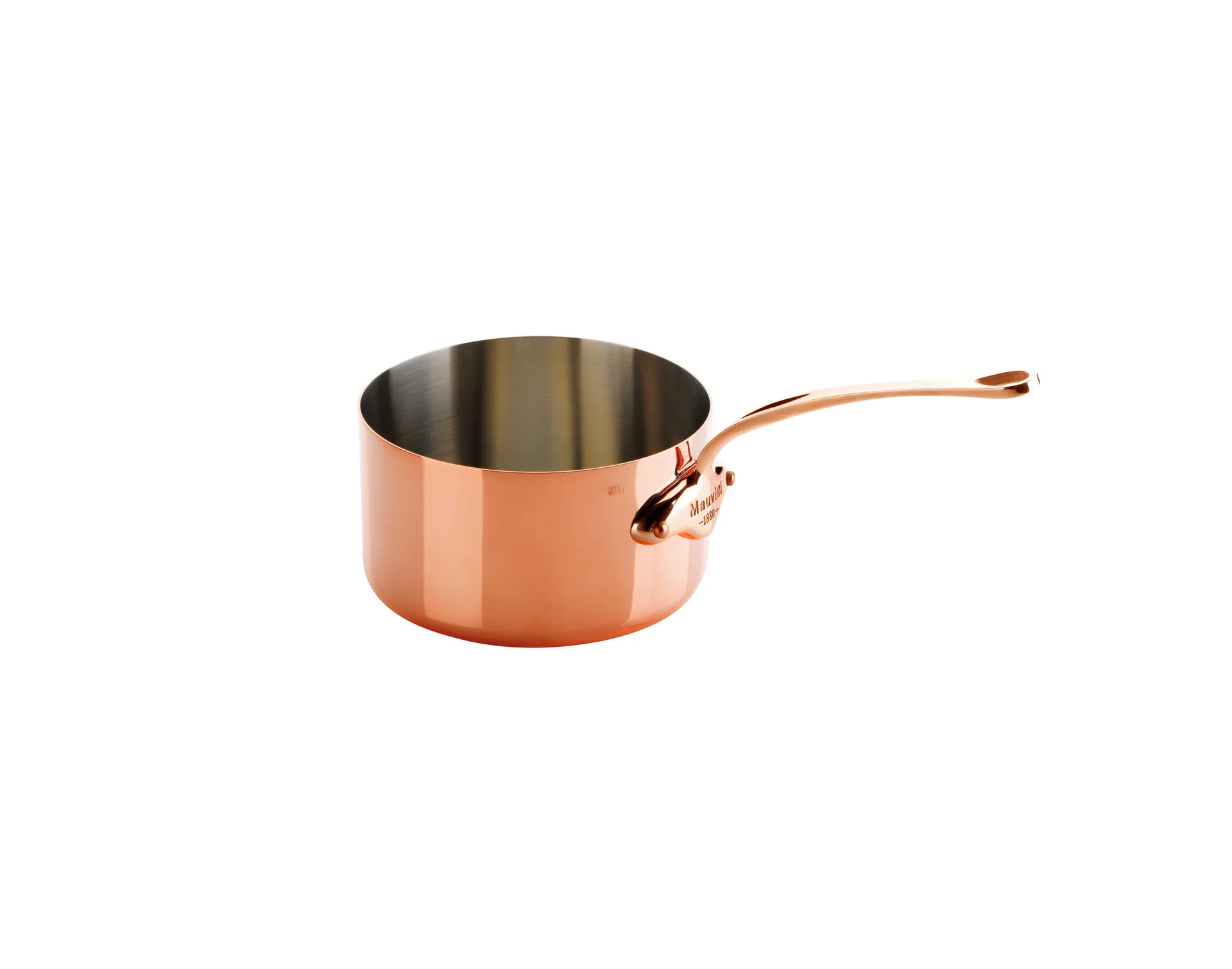 Saucepan mini 10 oz, Copper-brass Mauviel