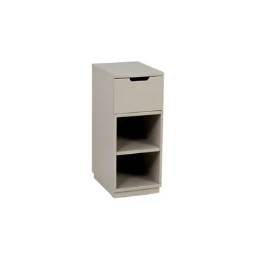 Aoko bedside table 72 cm 1 drawer - Beige - Mavis