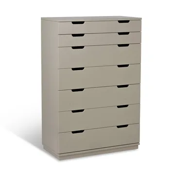 Aoko chest of 7 drawers - Beige - Mavis