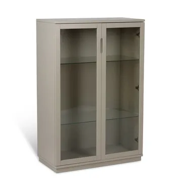 Aoko display cabinet 120 cm - Beige - Mavis