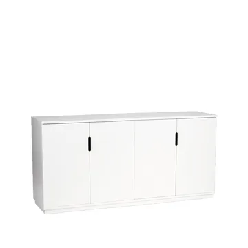 Aoko sideboard 77x160 cm - white lacquer - Mavis