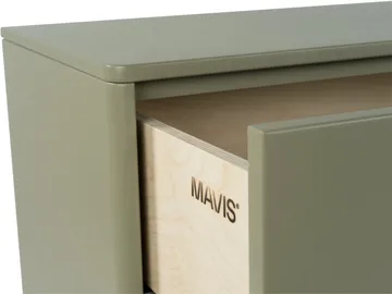 Deus chest of drawers 9 drawers - Olive grey - Mavis