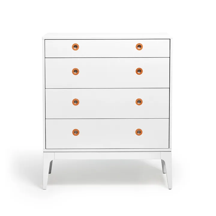 Höllviken chest of drawers - light gray, 4 drawers - Mavis