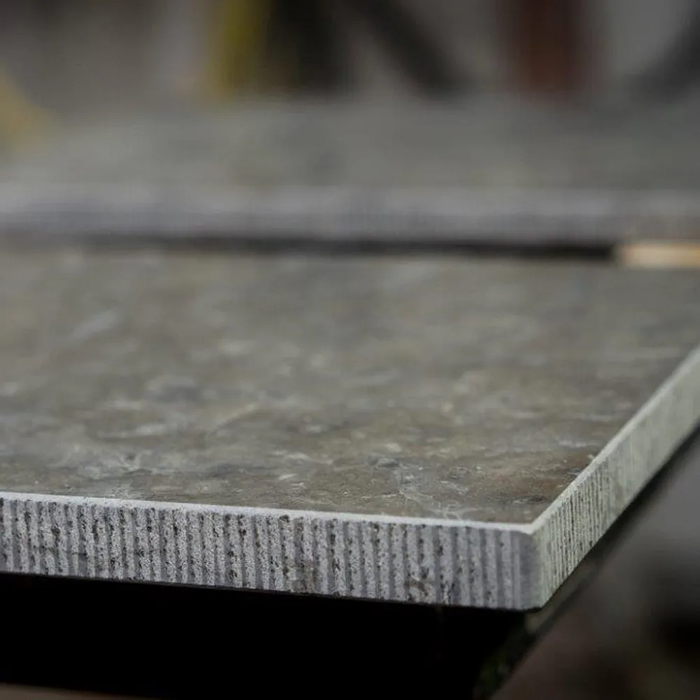 Höllviken top panel, limestone, for chest of 4 drawers Mavis