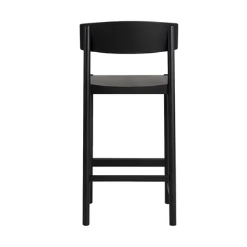 Rod barstool 65 cm - Black stained ash - Mavis
