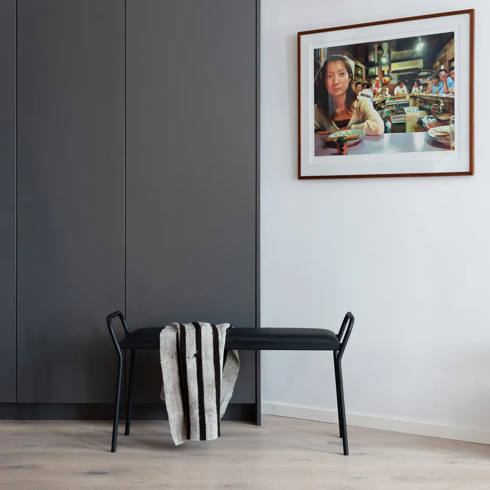 Anytwo stool, Black-black Maze