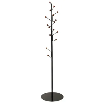 Bill Floor clothes hanger - Black-dark brown - Maze
