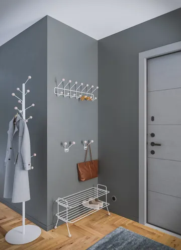 Bill Floor clothes hanger - White - Maze