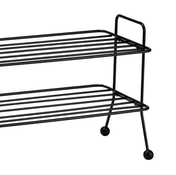 Bill shoe shelf - black - Maze