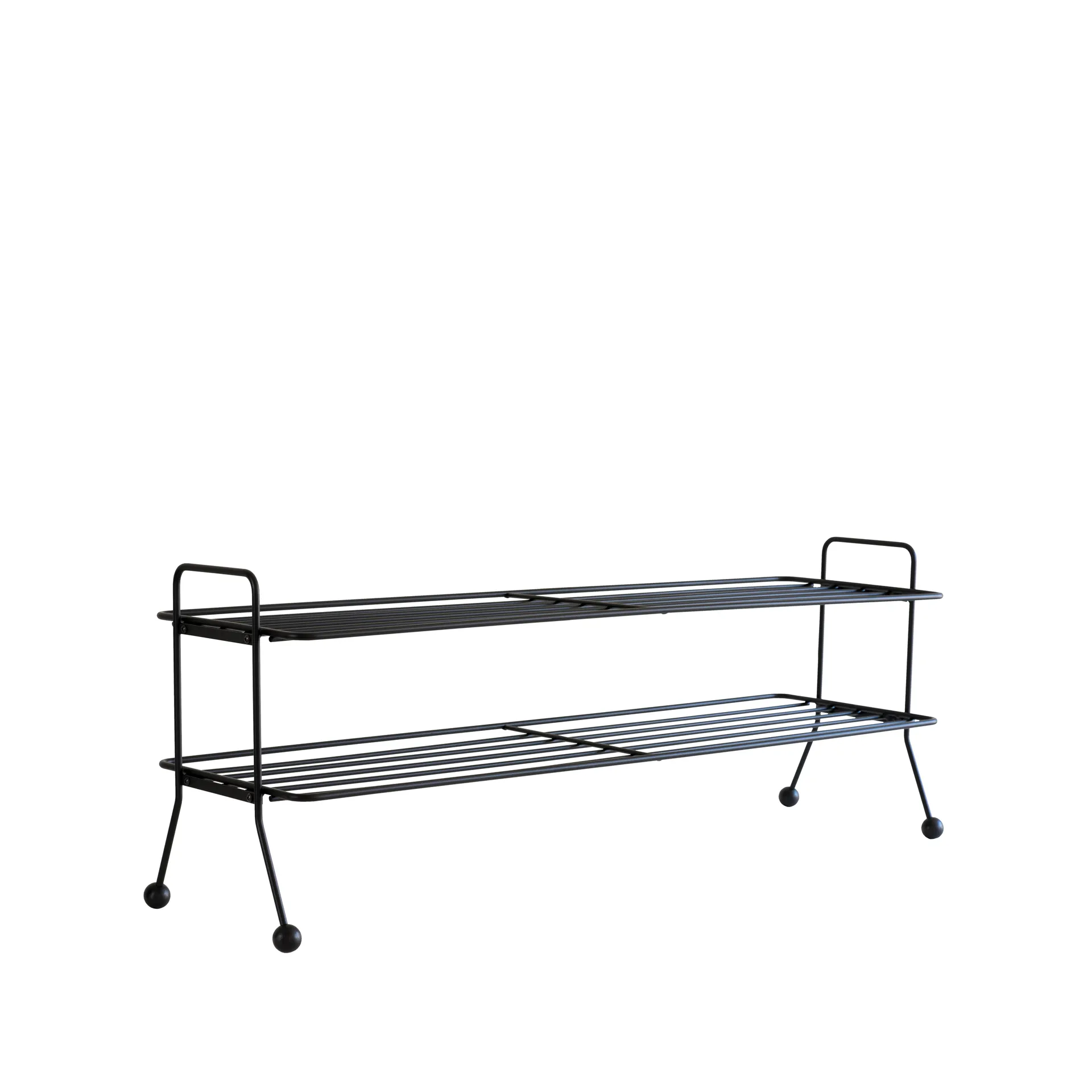 Bill Shoe Shelf L Shoe shelf, Black Maze