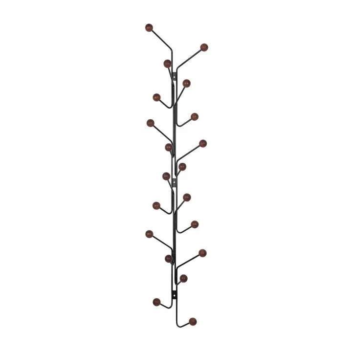 Bill Vertical hanger - Black-dark brown - Maze