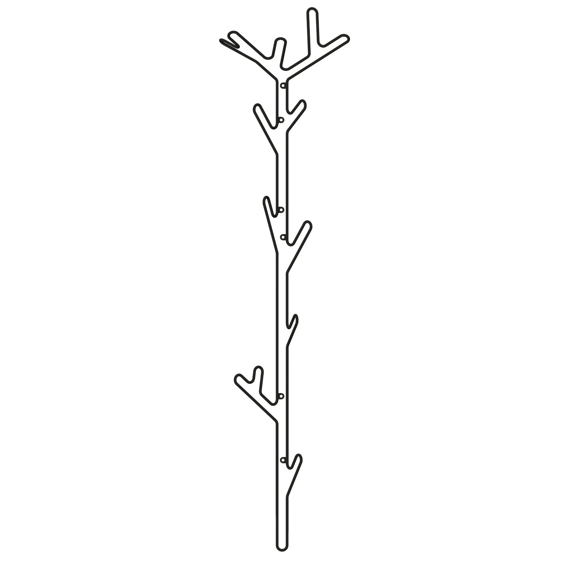 Branch hanger, black Maze