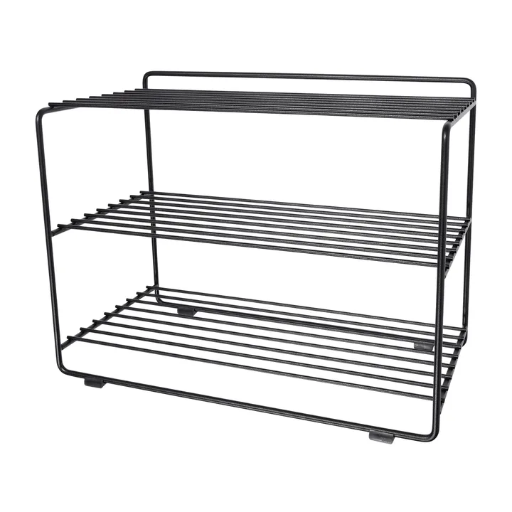 Downtown shoe shelf - Black - Maze