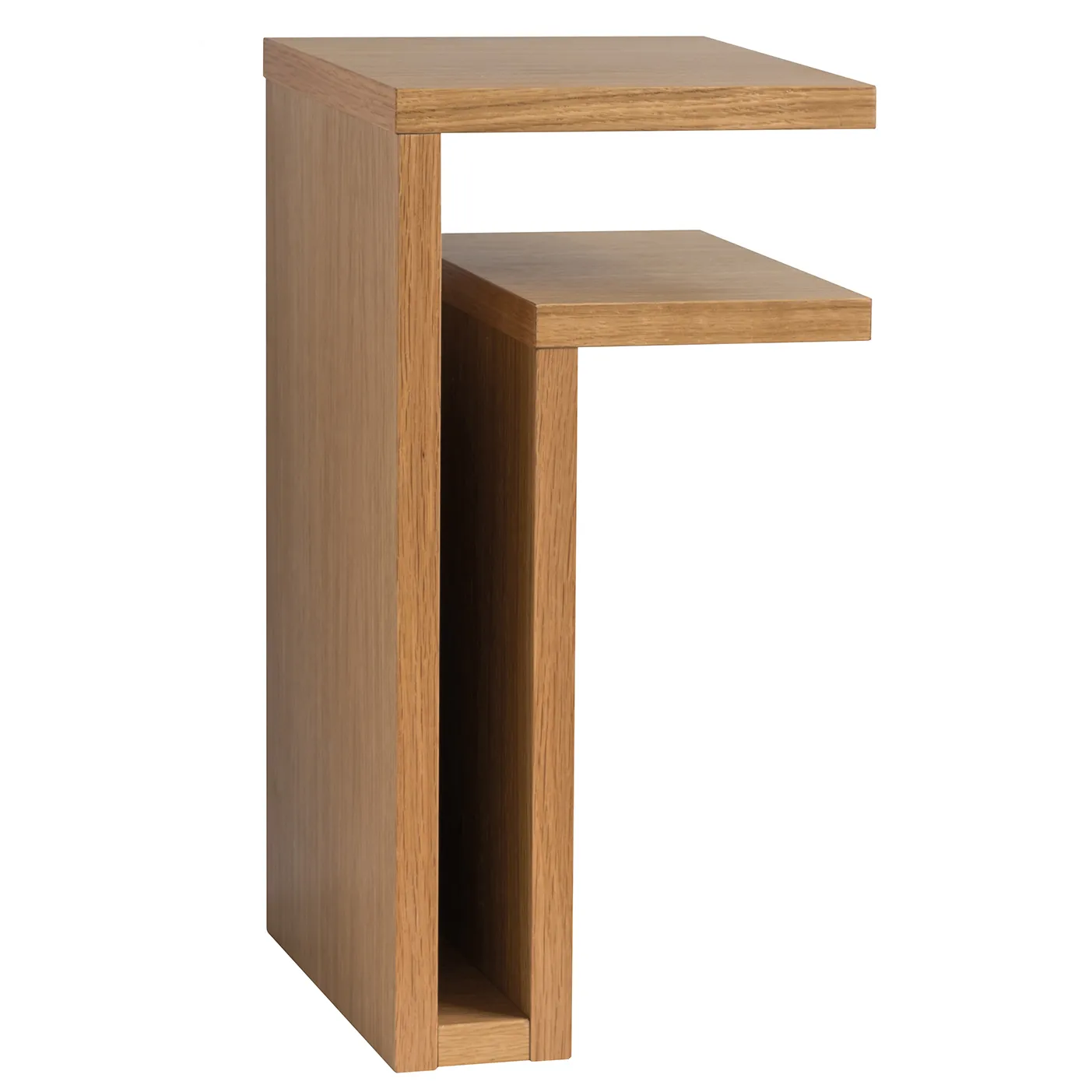F-shelf wall shelf oak, shelf right Maze